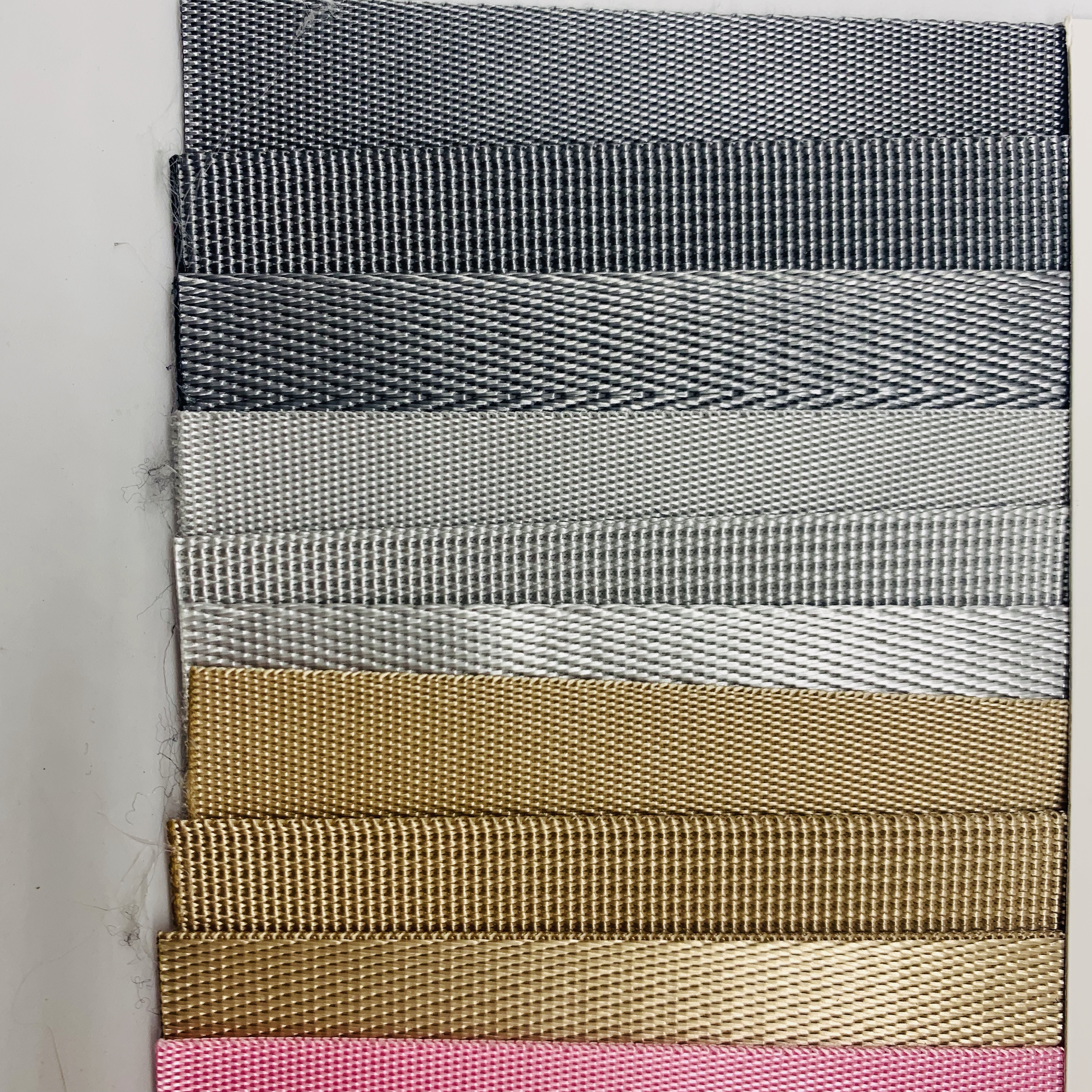 600D pp yarn High Quality Customized Logo Webbing Ribbon Webbing Polypropylene Webbing 100%