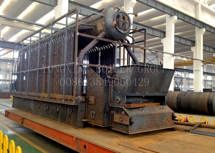 8 T/H Automatic Biomass Fired Steam Boiler Wood Pellet Fired Steam Boiler Chain Grate
