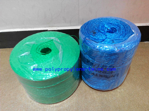 22500D Colorful Twisted Banana Hay Baling Twine Polypropylene String Free Sample