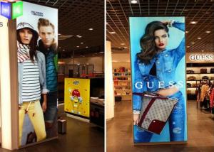 China LED Picture Frame Fabric Aluminum Light Box With ISO 9001 TUV SGS Certificate wholesale