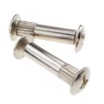 M5 Metal Binding Post Screws Truss Head Slot Cross Fastener 18 HRC