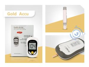 China Arterial Whole Blood Diabetes Monitor Kit , Pharmacy Home Blood Sugar Test Kit wholesale