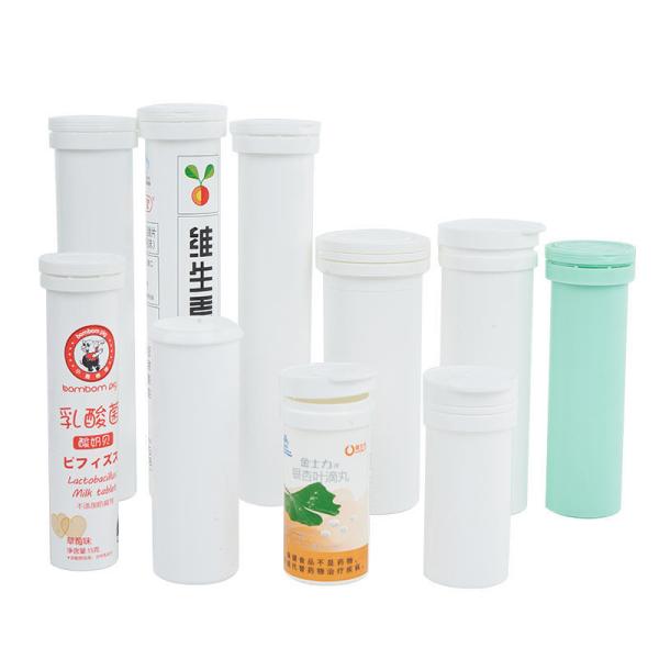 Custom PP Effervescent Multivitamin Tablet Tube Matte Finish Fluid Replacement