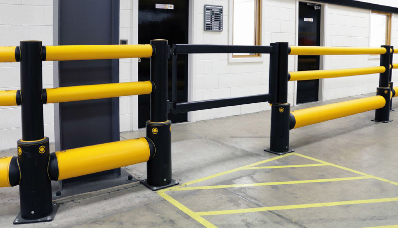Revolving Door Warehouse Flexible Anti-Collision System FS-2023A
