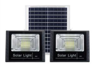 China Rechargeable Solar LED Flood Lights 60W 200W White Color For Garden Street wholesale