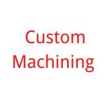 Carbon Steel Plating Spur Gear Shaft , Threaded Large Shaft