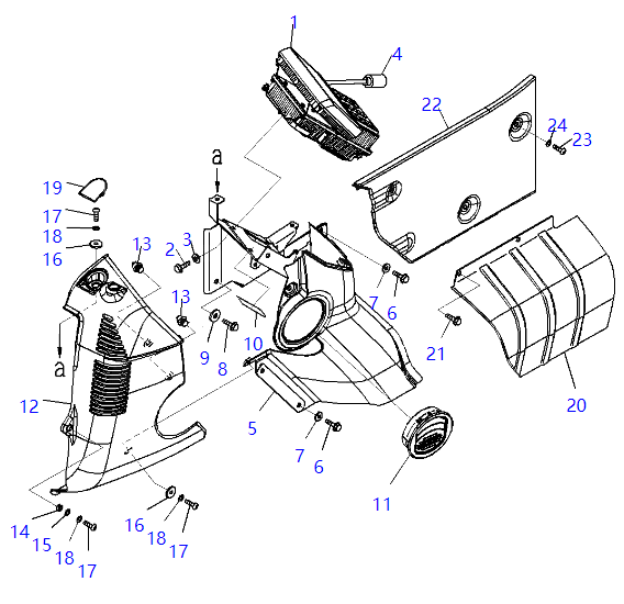 7835-31-5006 7835-31-5003 Monitor KOMATSU Excavator Spare Parts For PC300-8 PC350-8