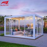 Customizable Waterproof Aluminum Pergola With Remote Control