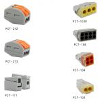 Equivalent Compact Splicing LED Connectors Quick Connect Terminal Blocks