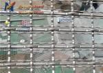 Opera Interior Crimped Architectural Woven Wire Mesh 25mm SS304