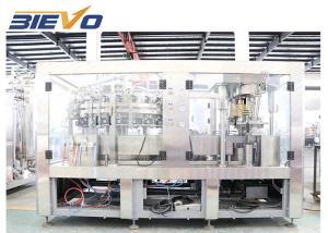 China ISO 9001 SUS 304 2500kg Can Beverage Filling Machine wholesale