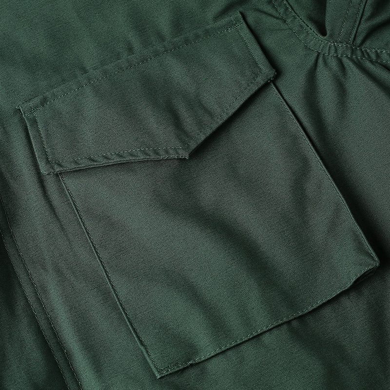 Acceptable OEM/ODM Polyester/Cotton Olive Green Mens Jacket M65 For Outdoor Activities XS-XXL