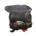 Dual Safety Locking Excavator Attachment 180 Degree Tilting Quick Coupler For