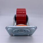 8 Inch Red Polyurethane on Steel Wheel Caster