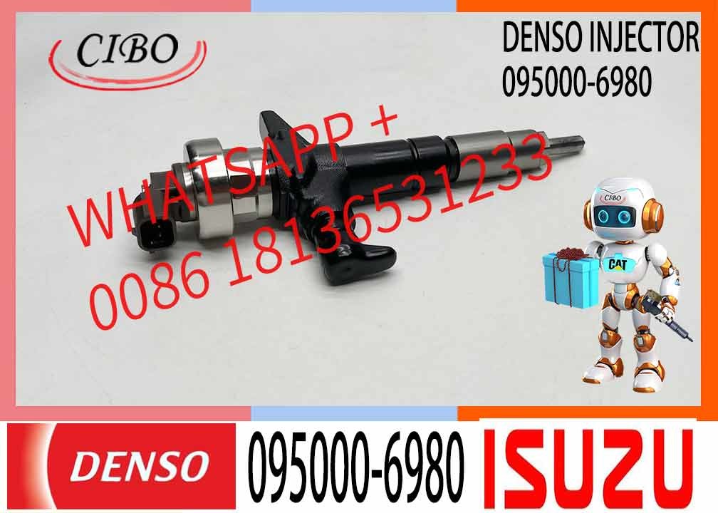Common Rail Diesel Injector 295050-1900 095000-6980 8-98011604-0 8-98011604-5 8-98119228-3 095000-8370 For Isuzu