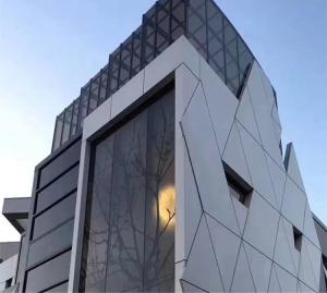 China Modern Aluminum Alloy Hidden Frame Curtain Wall in Customizable Colors wholesale