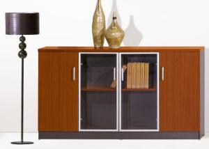 China 0.8 - 1.2m Height Small Filing Cabinet , Locking File Cabinet MFC Material wholesale