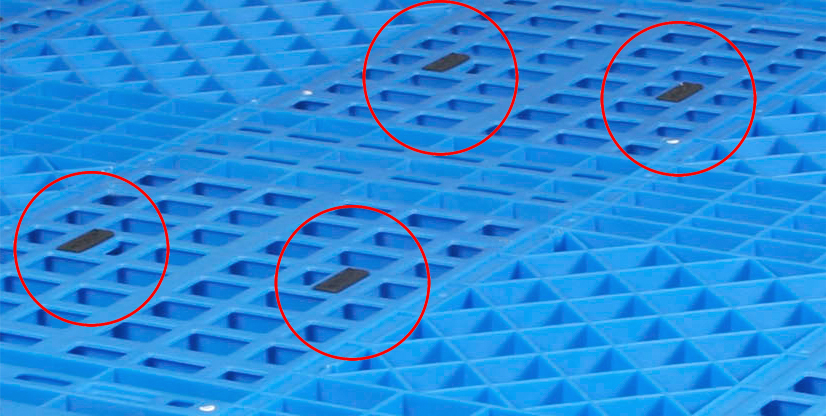 Proper Euro Pallet Plastic Pallet with Guaranteed and 1 Ton Dynamic Load from Supplie