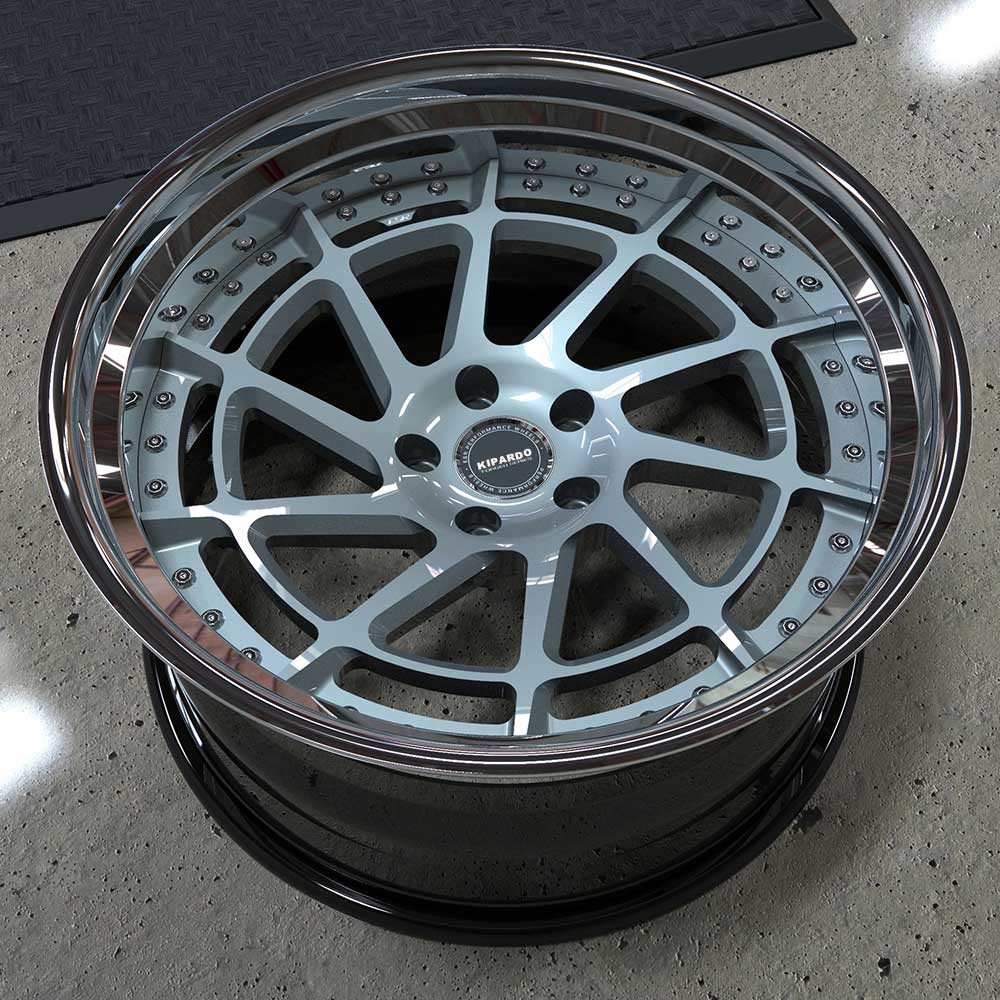 Aluminum Alloy 5×108 2 Piece Forged Wheels