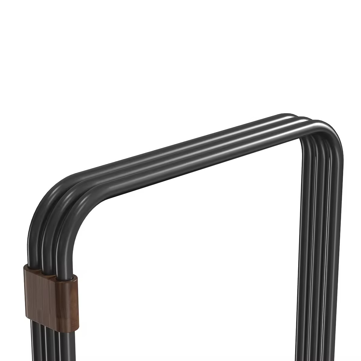 Foldable Removable Rectangle Household Bathroom Metal FOLDABLE Compact Freestanding Towel Holder