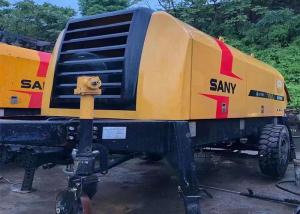 China 160KW 220M 80m3/H Concrete Trailer Pumps Used Hydraulic Commutation System wholesale