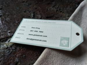 China Die Cut Custom Embossed Business Cards Beautiful Design With 0.7mm Thickness wholesale