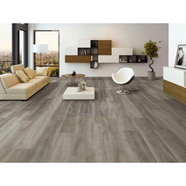 SPC Waterproof Luxury Vinyl Plank with Attached Pad UV Coating 07mm Wear Layer Flooring