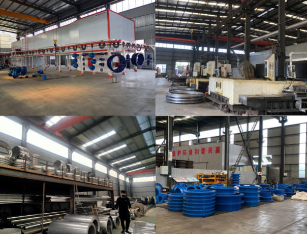 DN350 PN10 PVC Pipe Bolted Gland Joint For AC Pipe Universal Coupling