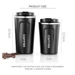 Double Wall Stainless Steel Vacuum Tumbler Cup 380 510ML