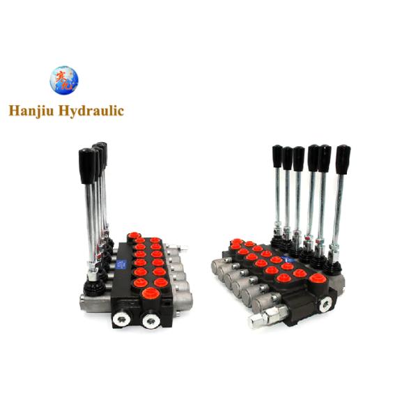 Hydraulic Monoblock Valve For Lawn Mower P40 P80 P120 Manual Control Detent Control Mobile Valve
