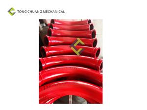 China Tailer Concrete Pump Elbow Pipe 45 Degree 500MM Easy Install wholesale