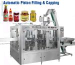 Electric 10000BPH 100ml Peanut Sauce Filling Machine Automatic peanut sauce
