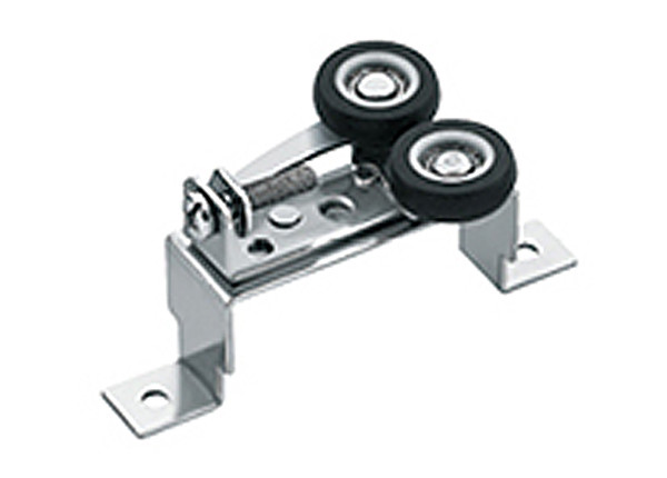 Upper Side Hanging Aluminium Window Rollers , Track Pully Sliding Window Hardware Rollers