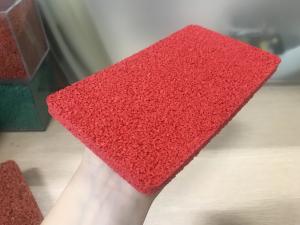 China Artificial Grass Green Blue Yellow EPDM Rubber Granules wholesale