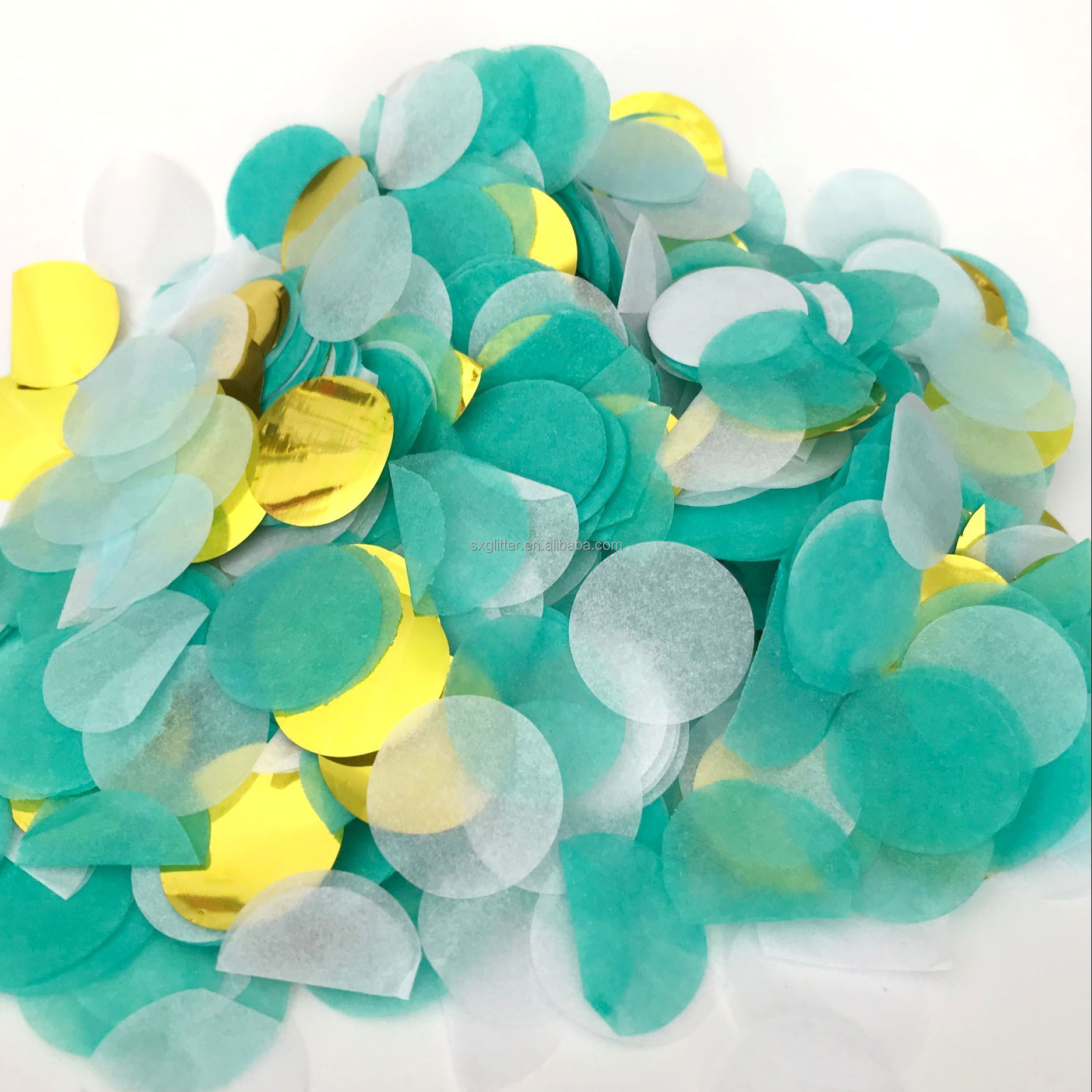 Valentine's Day Party Confetti 100% Natural Heart Tissue Paper Confetti Eco-Friendly and Biodegradable