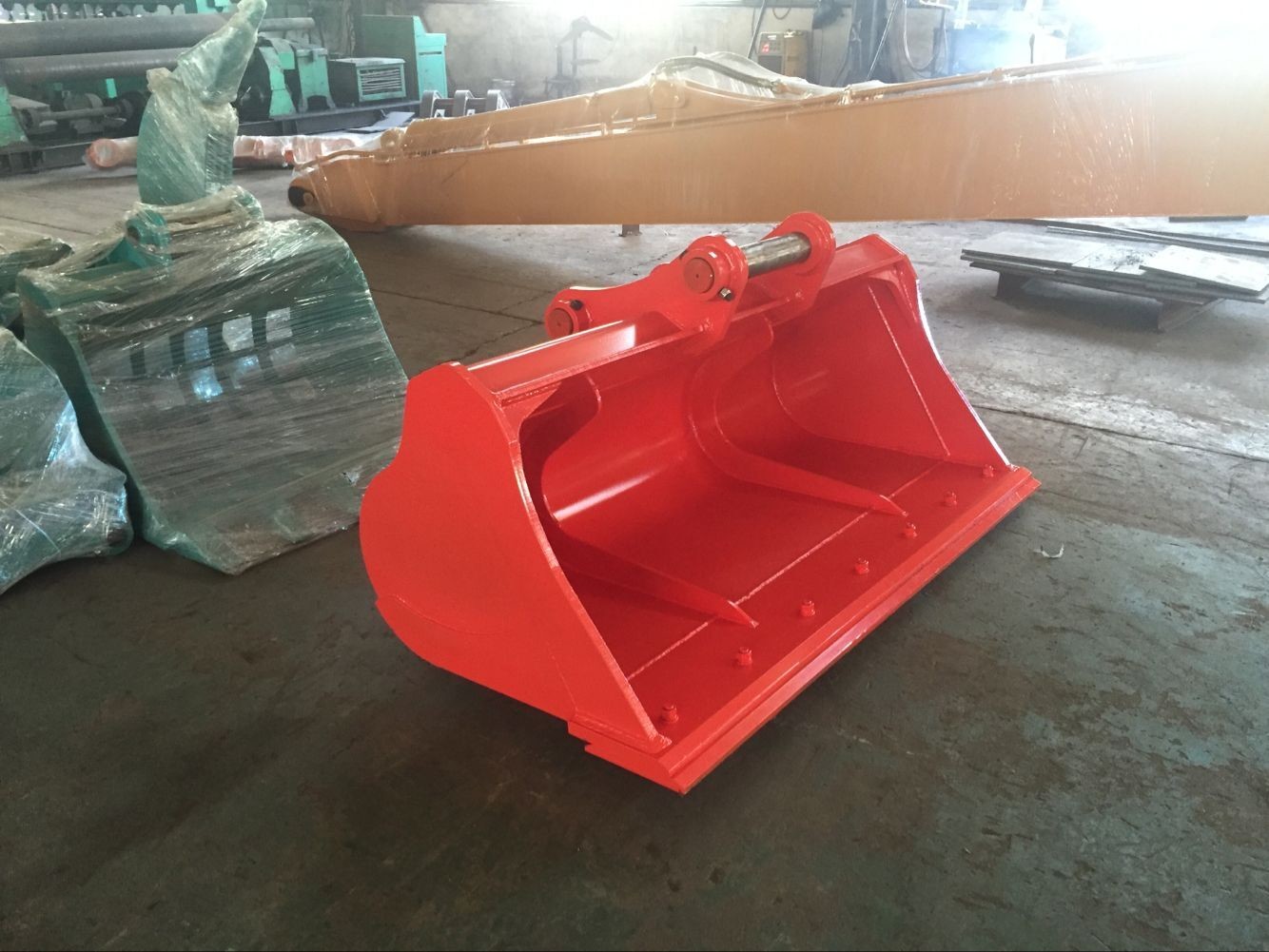 Antiwear Dirt Work Excavator Digging Bucket For CAT320 PC200 ZX200