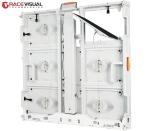 OA Series Outdoor LED Billboard – White Cabinet Design for Extreme Heat &