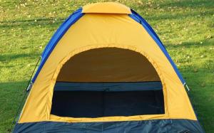 China Lightweight Camping Tent Single Layer Waterproof 3-4 Person Outdoor Camping Tent(HT6056-3-4person) wholesale