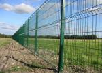3D Curved Powder PVC Coated Wire Mesh Fence Galvanized 200×65mm 4.5mm