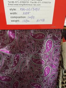 China polyester jacquard fabric for ladieswear wholesale