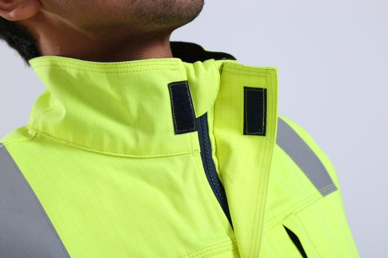 EN20471 Hi Vis Work Jackets , 290gsm Fluorescent Work Jackets