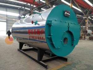 China Industrial Oil Fired Steam Boiler Fire Tube Three Return Structure 184- 450C wholesale