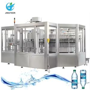 China Complete Full Automatic 3 In 1 Plastic Bottle Pure Mineral Water Production Line Water Filling Machine wholesale