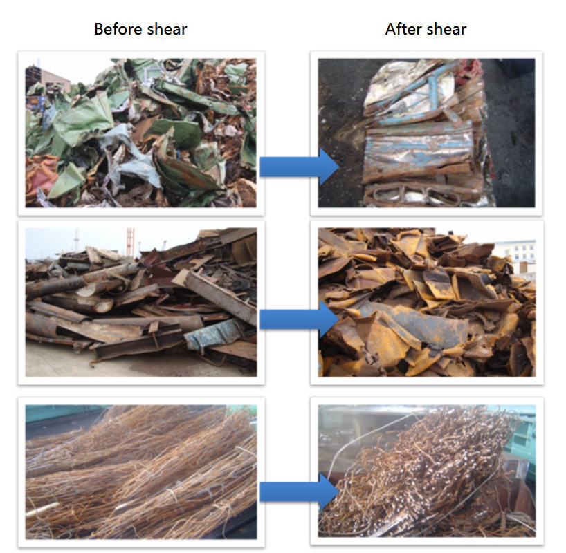 Large Iron Smelting Q91Y Hydraulic Sheet Metal Shear OEM ODM