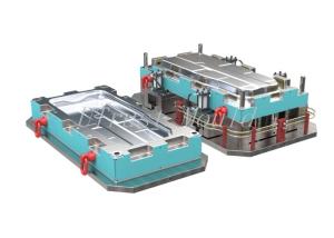 China Automobile Battery Cover SMC Mould Car Battery Box Cover Compression Mould wholesale