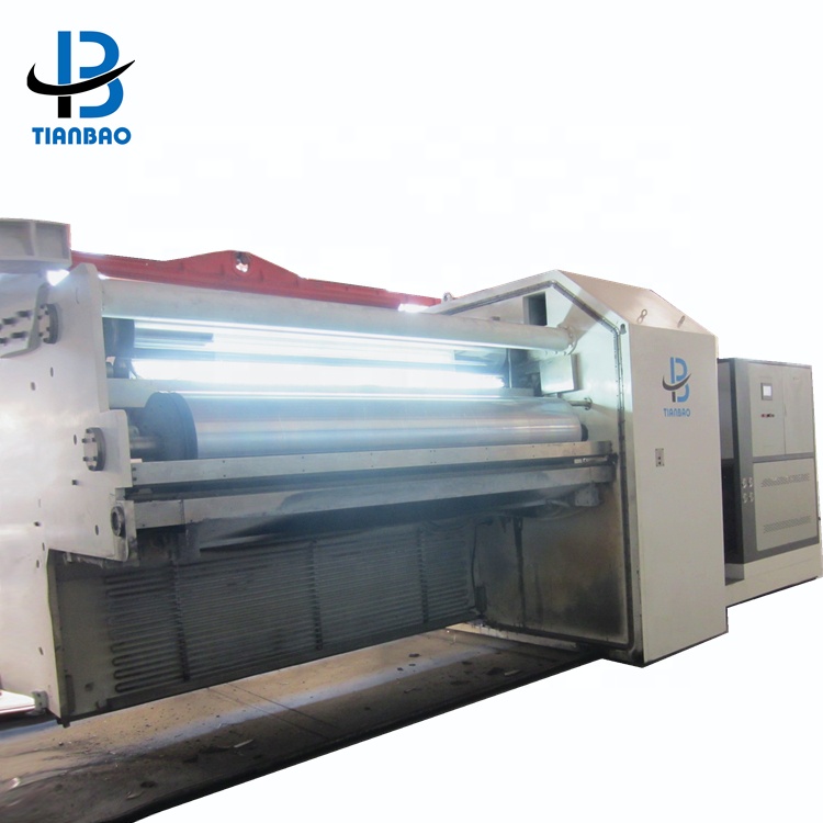 Free Span Aluminum Vacuum Metallizer for PET/CPP/BOPP/PE/PVC Films and 20000KG Weight