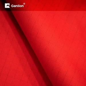 China Red 245GSM Twill Weave Fabric AST Antibacteria SR Anti Bacterial Fabric wholesale