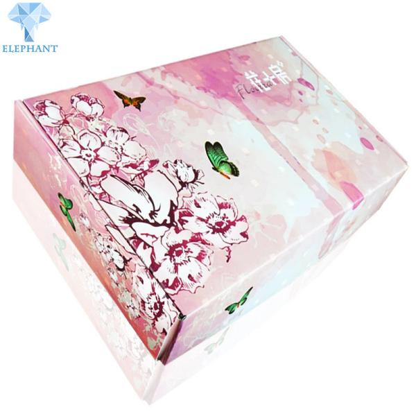 Wholesale Customized Printing Suit Logo Bow Tie Corrugated Cardboard Mailer
