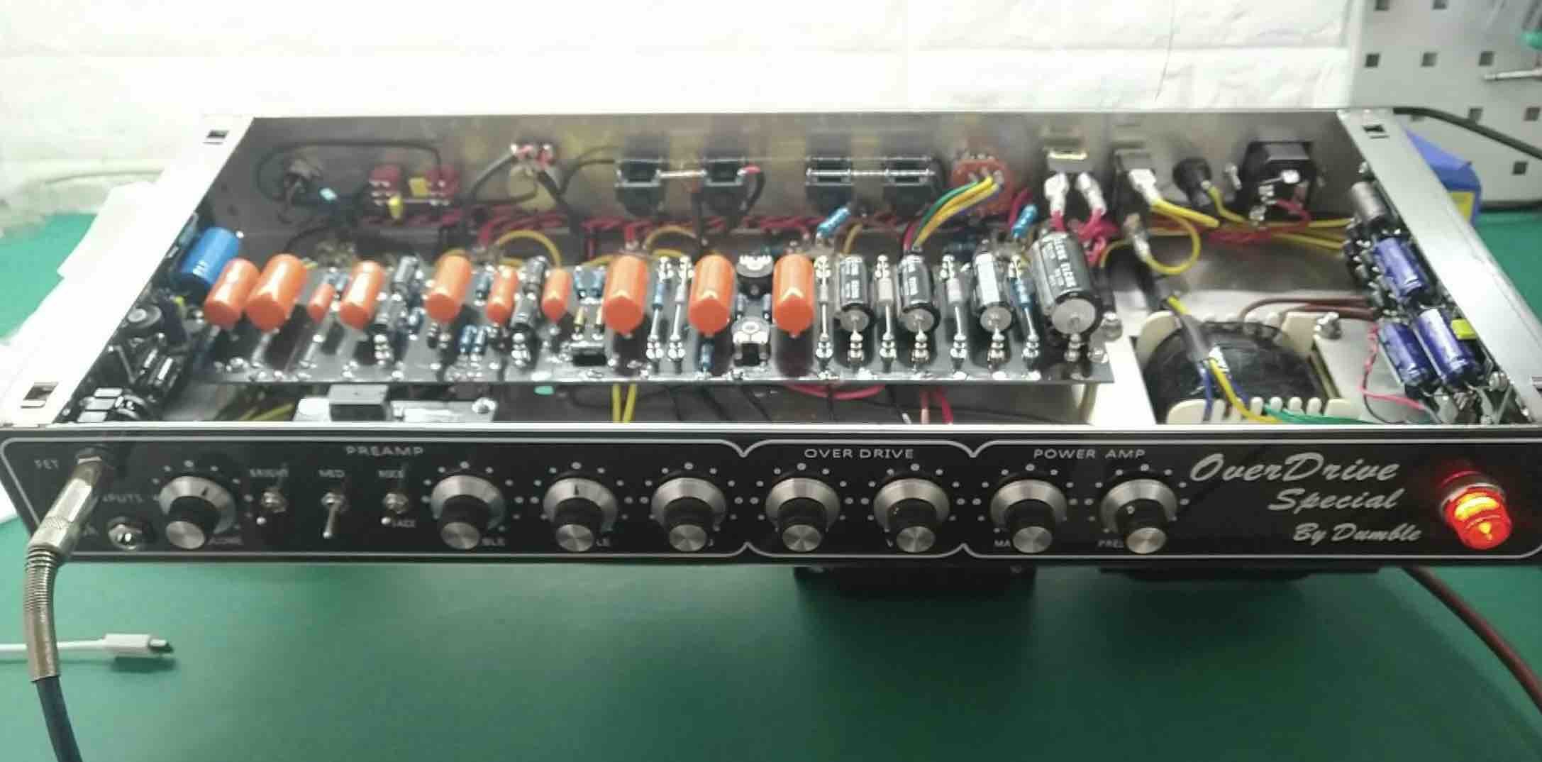 Professional Tube Guitar AMP Head 100W Dumble Tone SSS Steel String Singer Valve Amplifier With JJ Tubes Imported Parts