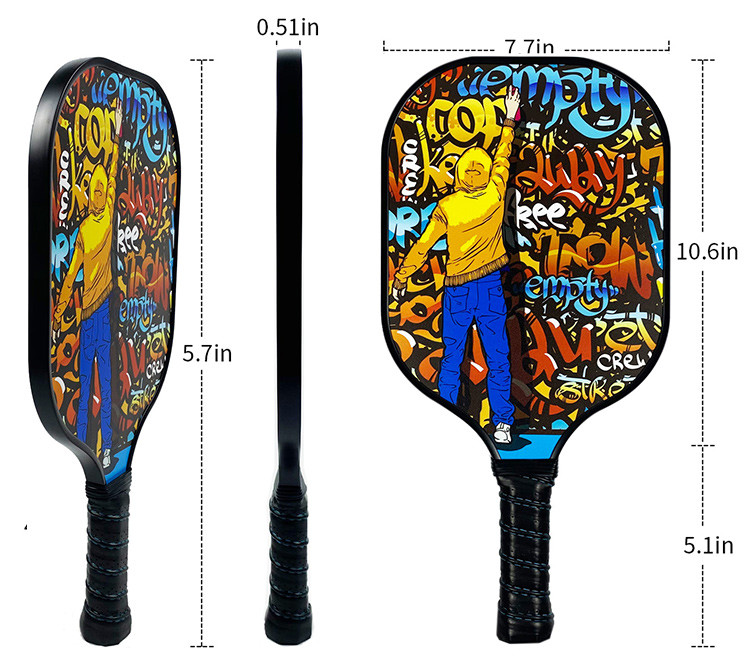 Adults Pickleball Paddles Carbon Fiber Carbon Fiber Raquetas Pickleball